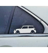 Cooper S Kelebek Cam Oto Sticker 17 CM 2 Adet