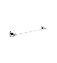 Kare Plus Uzun Havluluk Paslanmaz SS 304 Krom Kaplama Banyo Havlu Barı Askı