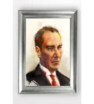 Gümüş Çerçeveli Atatürk Tablo cv677