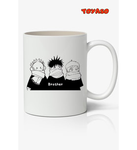 Jujutsu Kaisen Brother Anime Temalı Beyaz Kupa Bardak Sevgiliye Arkadaşa Hediye