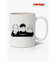 Jujutsu Kaisen Brother Anime Temalı Beyaz Kupa Bardak Sevgiliye Arkadaşa Hediye