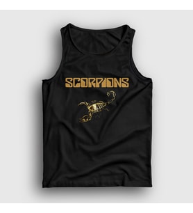 Presmono Unisex Siyah Gold Logo Scorpions Atlet 109118tt