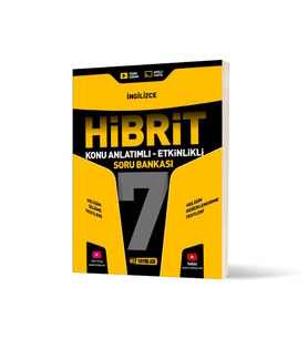 Hız 7. Sınıf Hibrit İngilizce Soru Bankası