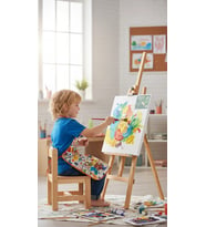 Öğrenci Tipi Sanatsal Zımbalı Tuval – 35x50 cm, 2026 Koleksiyon 1 adet