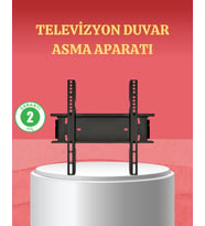 32-42 İnç TV Askı Aparatı Kolay Kurulum Düz ve Kompakt Tasarım