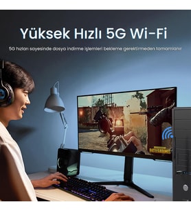 300 Mbps 2.4GHz Alıcı Verici USB WiFi Adaptör