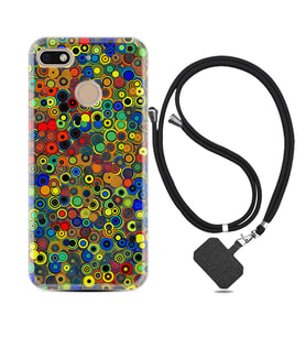 General Mobile GM8 Go GM9 GM20 Pro Plus Kılıf Boyun Askılı Silikon Nazar Boncukları 1746
