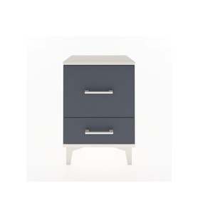 Arges Komodin 2 Çekmeceli 44x30x64 Aytaşı-Antrasit