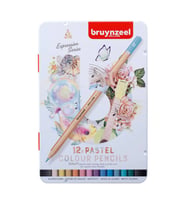 Bruynzeel Expression Colour Kuru Boya Kalemi 12 Renk Pastel Tonlar
