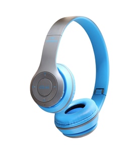 Wireless P47 Bluetooth Kulak Üstü Kulaklık Mavi