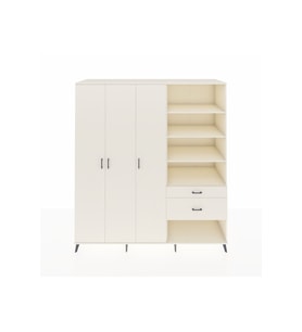 Kronos Dolap 16 Raflı 2 Çekmeceli 3 Kapaklı 220x59x243 Aytaşı-Aytaşı/Aytaşı