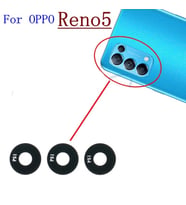 Tkgz Oppo Reno 5 Arka Kamera Camı Lens Yapışkanlı