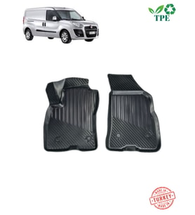 Fiat Doblo Panelvan Havuzlu Oto Paspas Kapalı Kasa Ön İki Parça
