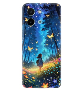 Vivo Y28 Kılıf Boutique Baskılı Resimli Anime Butterfly Pcode -048
