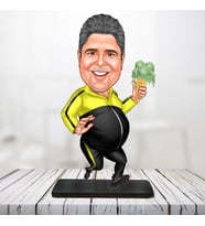 Kişiye Özel Karikatür Biblo SPORCU ADAM