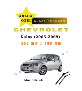 Chevrolet Kalos (2005-2009) Araca Özel Silecek Ön İki