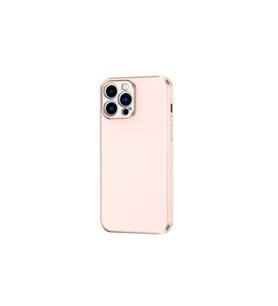 Apple iPhone 13 Pro Uyumlu Kılıf Zore Bark Kapak (Rose Gold Altın)