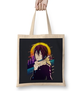 Noragami Yato 02 Bez Çanta Uzun Saplı