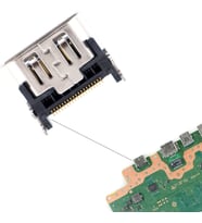 Playstation 5 Hdmi Port Soket PS5 Hdmi Tamiri PS5 Yedek Parça PS5 Tüm Modeller Uyumlu (Beyaz)