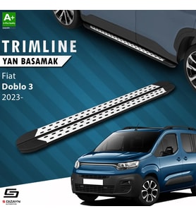 S-Dizayn Fiat Doblo 3 TrimLine Gri Yan Basamak 202 Cm 2023 Üzeri