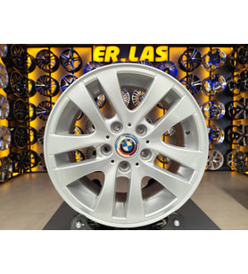 4 Adet BMW ORIJINAL 7*16 5*120 ET34 72.6 SILVER JANT REVİZE EDİLMİŞ (Takım)