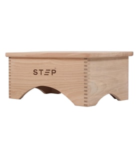 STEP MİNOS AHŞAP YÜKSELTİCİ BASAMAK (Kahverengi Açık)