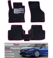 SKODA SUPER B (2024-2025)Uyumlu EVA Paspas Tam Set–Oto Paspas,Araca Özel,Kolay Montaj