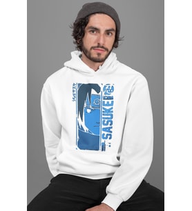 Sasuke Uchiha Baskılı Unisex Oversize Naruto Anime Hoodie