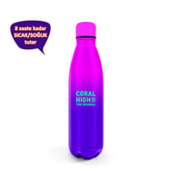 Coral High Pembe Mor Renk Geçişli Çelik Termos 500 ml 11935