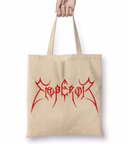 Emperor Enslaved Darkthrone Satyricon Immortal Dimmu Borgir Bez Çanta Uzun Saplı