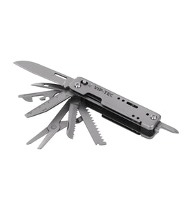 Vip-Tec VT875194 13 Parça Multifonksiyonel Çakı/Multitool (Gri)