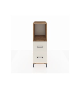 Kronos Dolap Tek Raflı 2 Çekmeceli 44x59x134 Çam-Aytaşı