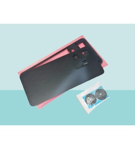 Tkgz - Oppo Realme C55 FULL KASA Arka Kapak Batarya Kapağı - SİYAH