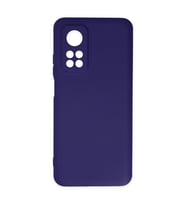 Mi 10T Kılıf Nano Içi Kadife Silikon - Mor