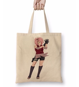 Haruno Sakura Bez Çanta Uzun Saplı