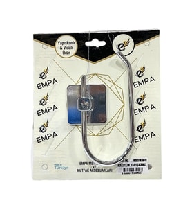 Krom Açık WC Kağıtlığı Yapışkanlı