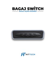 Renault Zoe, Clio 3, Megane 2 ve Laguna 2 Uyumlu Bagaj Açma Düğmesi Butonu Switch OEM 8200078258