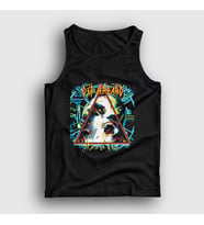 Presmono Unisex Siyah Hysteria Def Leppard Atlet 447648tt