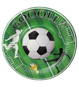 TABAK KARTON FUTBOL GOOOLL 23 CM PK:8-