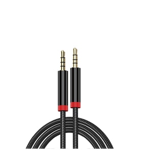 Zore AU-708 Örgü Tasarımlı Aux Audio Kablo 3.5mm 3m