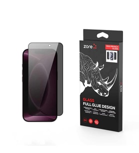 Apple iPhone 18 Pro Max Zore Rika Premium Privacy Temperli Cam Ekran Koruyucu