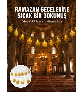 CAMİ RAMAZAN LED IŞIK