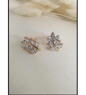 Crystal Branch Luxury Küpe