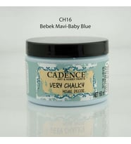 Cadence Very Chalky Home Decor Mobilya Boyası 150 ml. CH-16 BEBEK MAVİ 