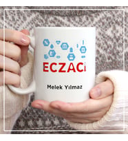 Kişiye Özel Eczacı Kupa Bardak