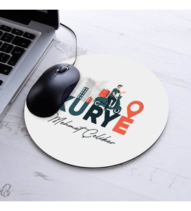 İsimli Kuryelere Özel Yuvarlak Mousepad