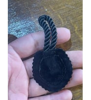 9X4 CM SİYAH DERİ İLİKLİ ÇANTA GİYİM AKSESUARI