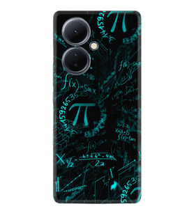 Vivo V29 Lite Kılıf Silikon Desen Özel Seri Pi 1701