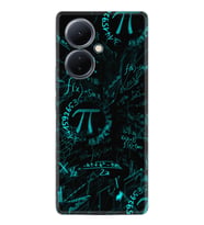 Vivo V29 Lite Kılıf Silikon Desen Özel Seri Pi 1701