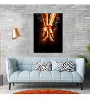 Alev (Flames) Temalı Kanvas Tablo